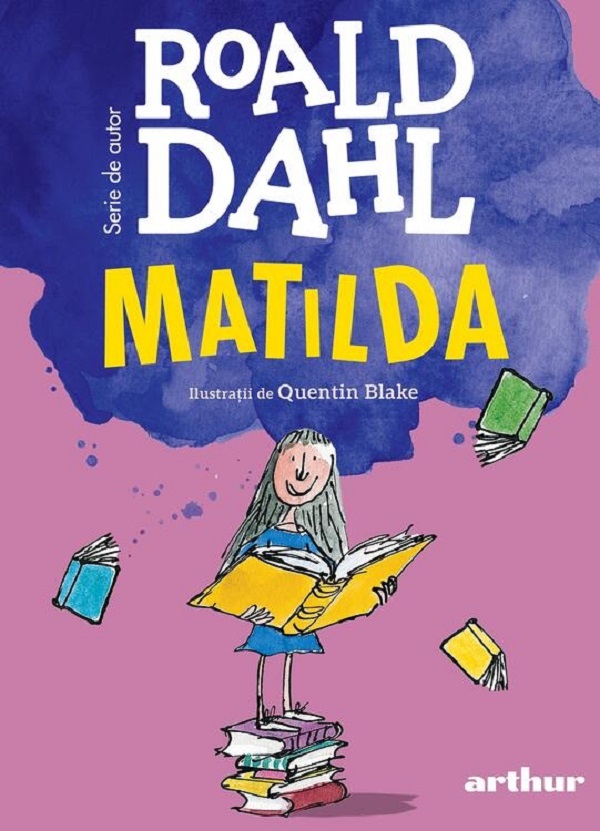 Matilda de Roald Dahl – copertă carte